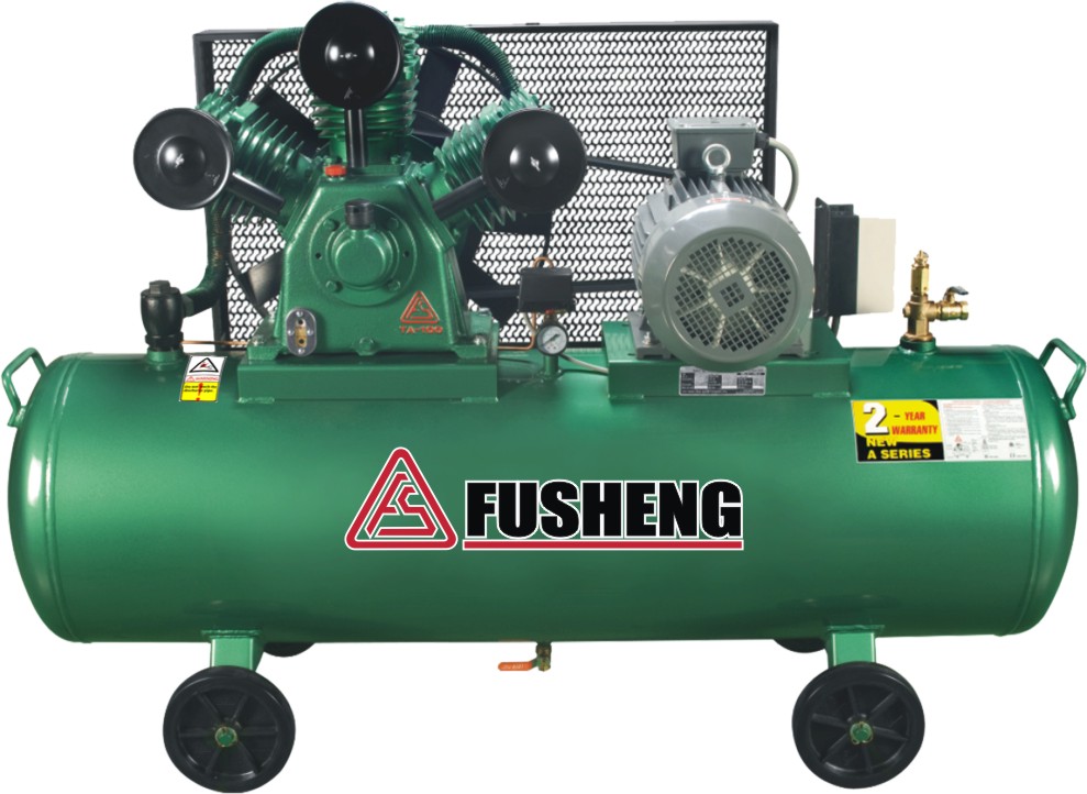 ปั๊มลมลูกสูบ 5 แรงม้า ถัง 304 ลิตร