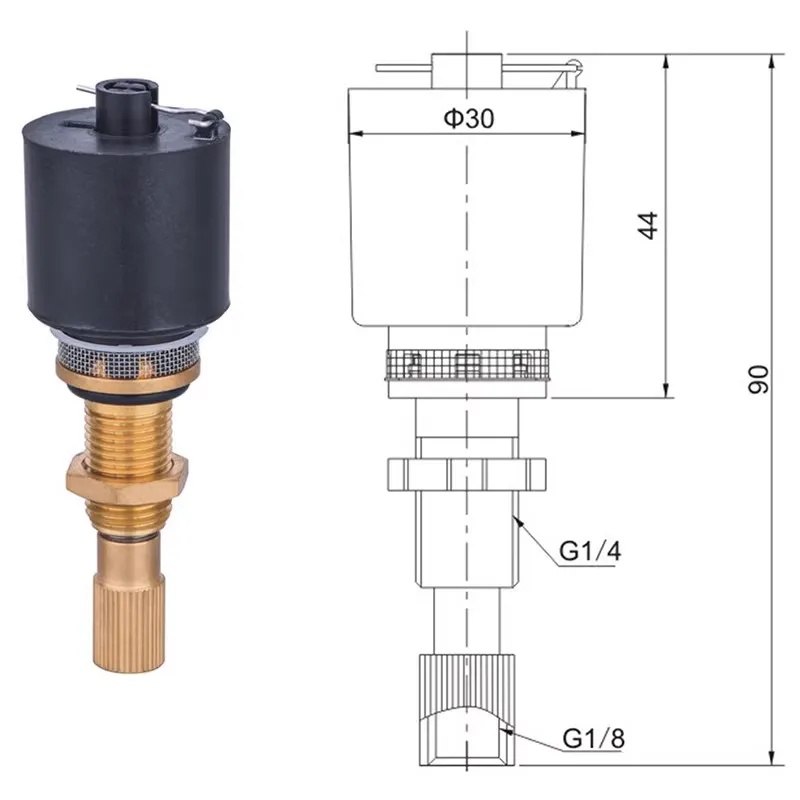 ออโต้เดรน [ Auto Drain ] Internal Drain G1/4