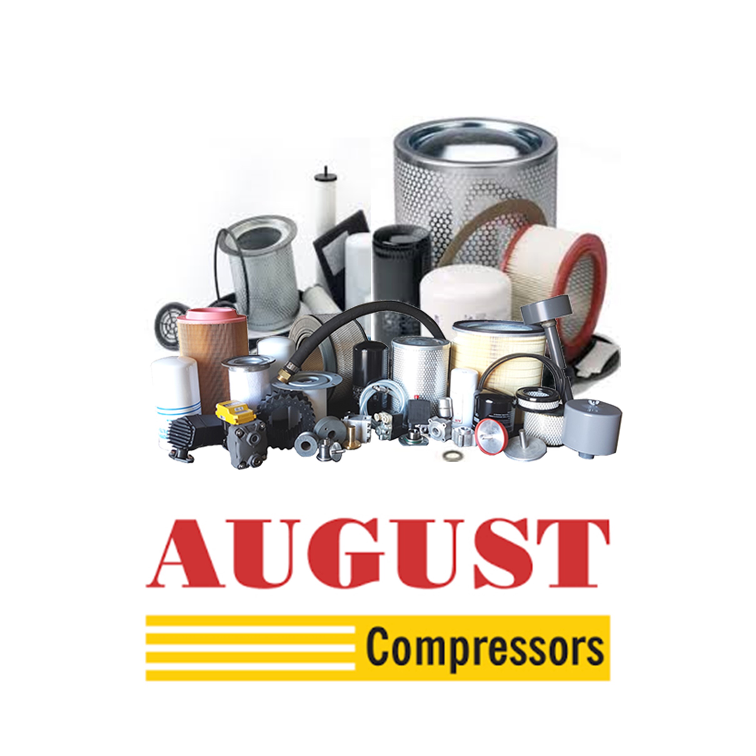 อะไหล่ปั๊มลมสกรู August 30 HP