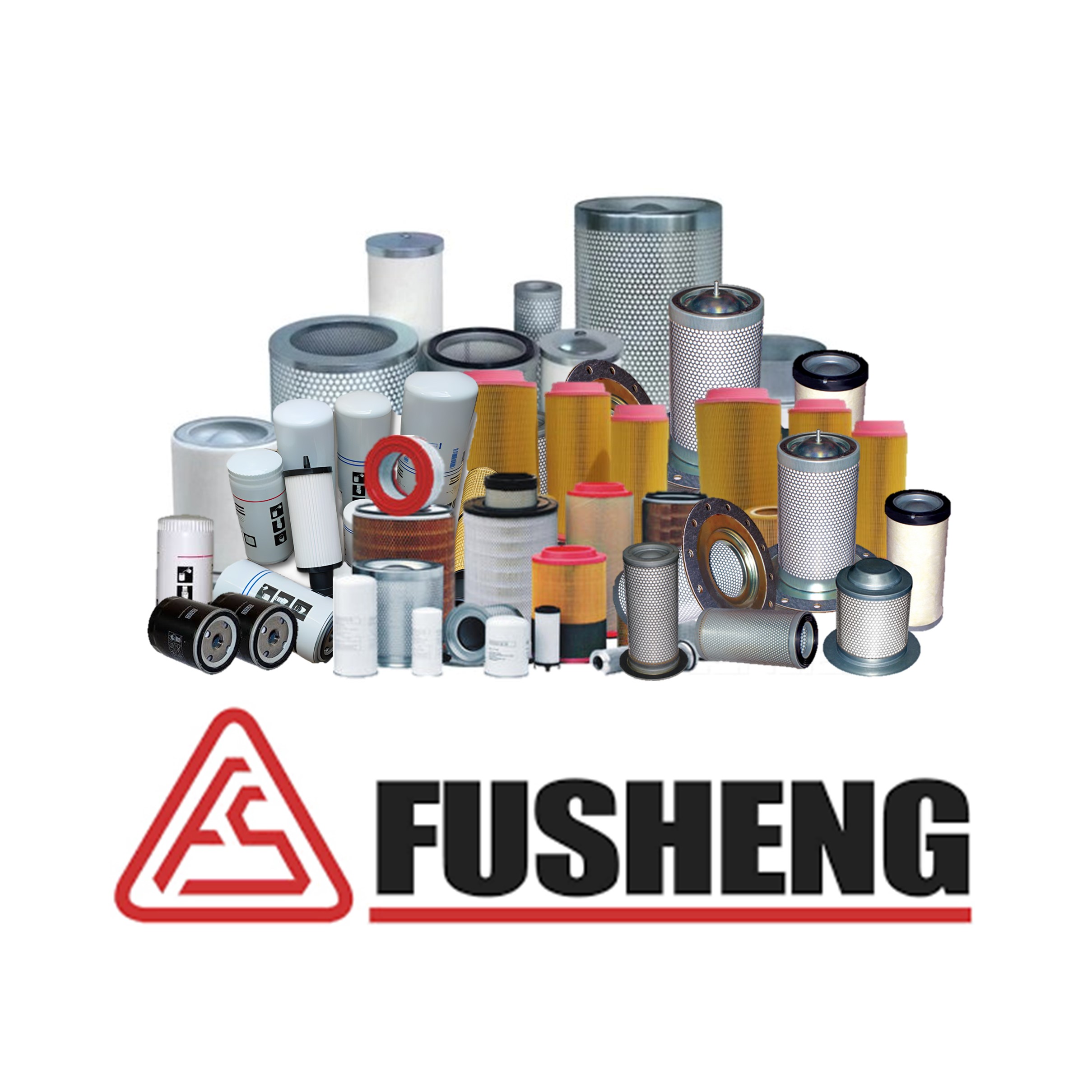 อะไหล่ปั๊มลมสกรู   Air Oil Separator Set  : FUSHENG