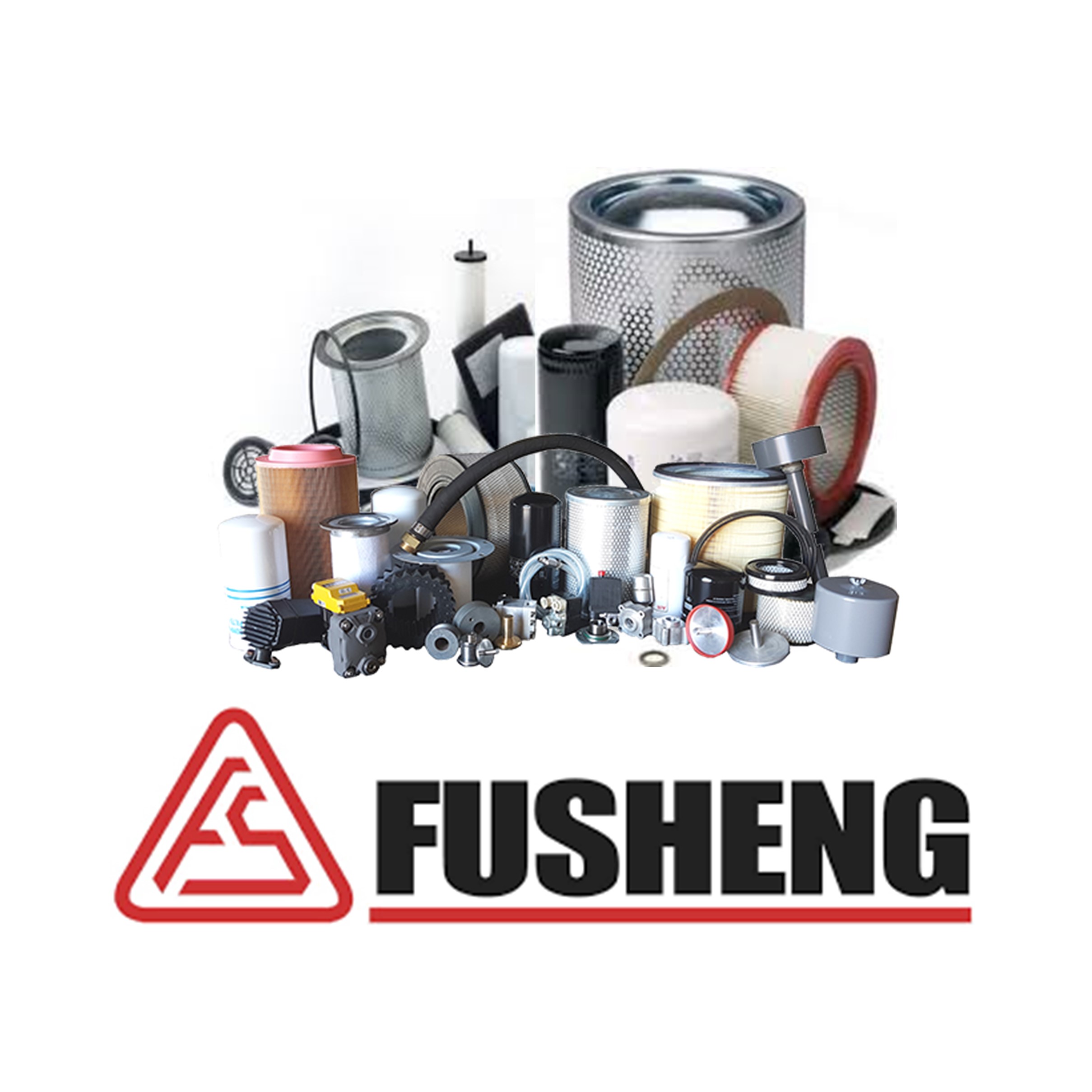 อะไหล่ปั๊มลมสกรู Fusheng , Air , Oil ,Separator