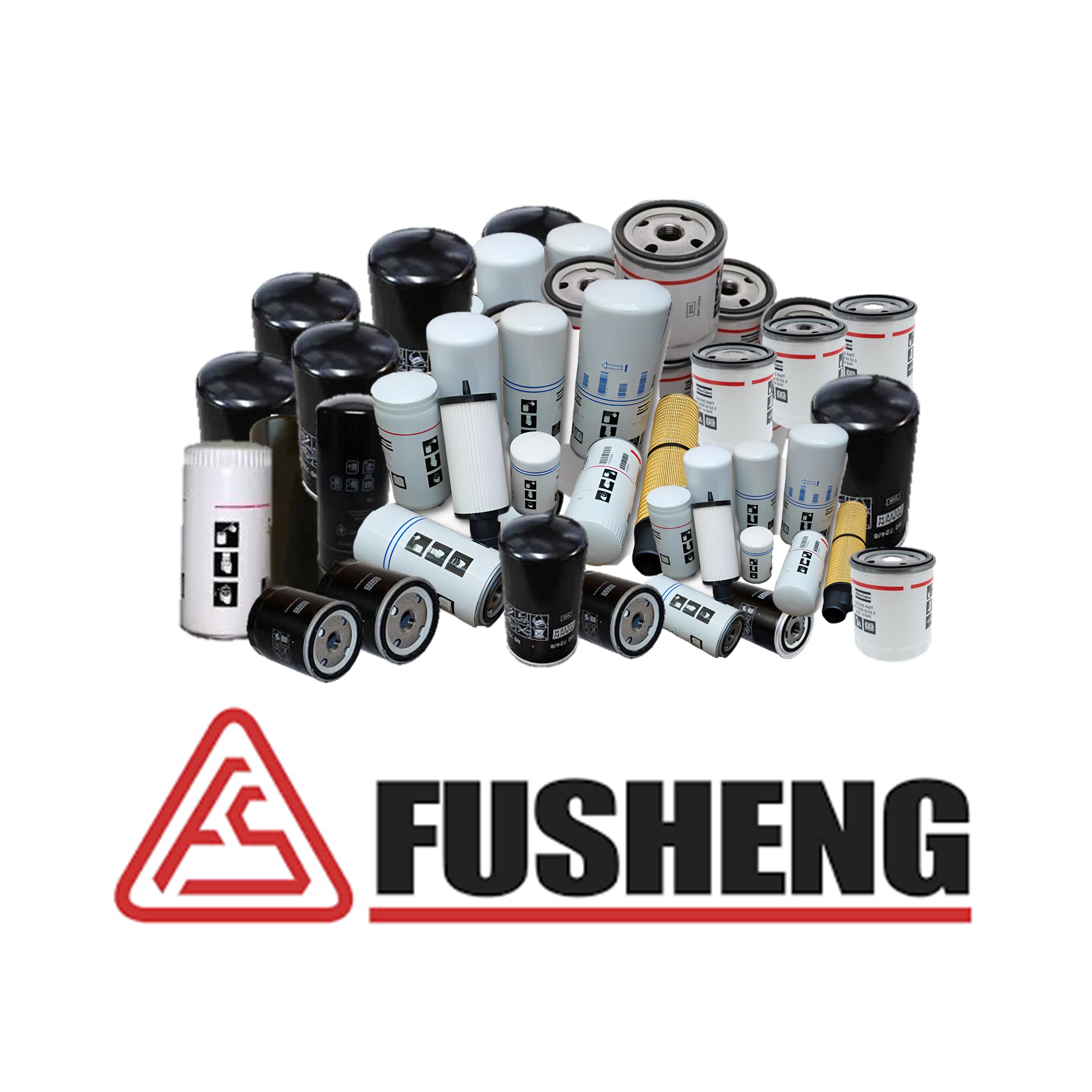 อะไหล่ปั๊มลมสกรู   Oil Filter  : FUSHENG