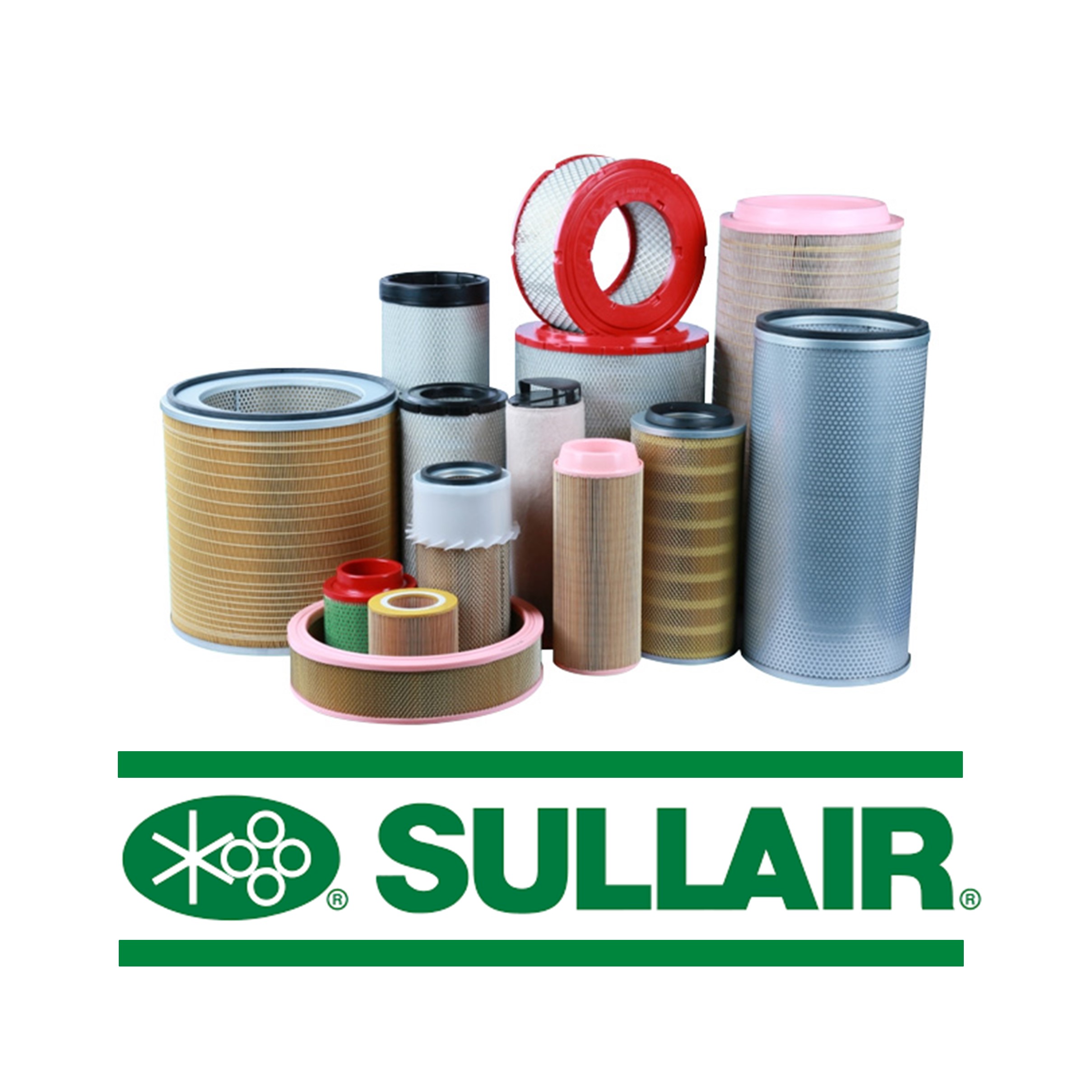 อะไหล่ปั๊มลมสกรู   Air Filter  : Sullair